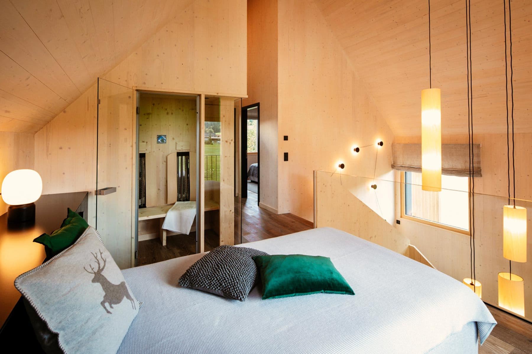 Modernes Engel-Chalet im Engel Obertal – 100 m² mit zwei Schlafzimmern, Infrarotsauna und Terrasse
